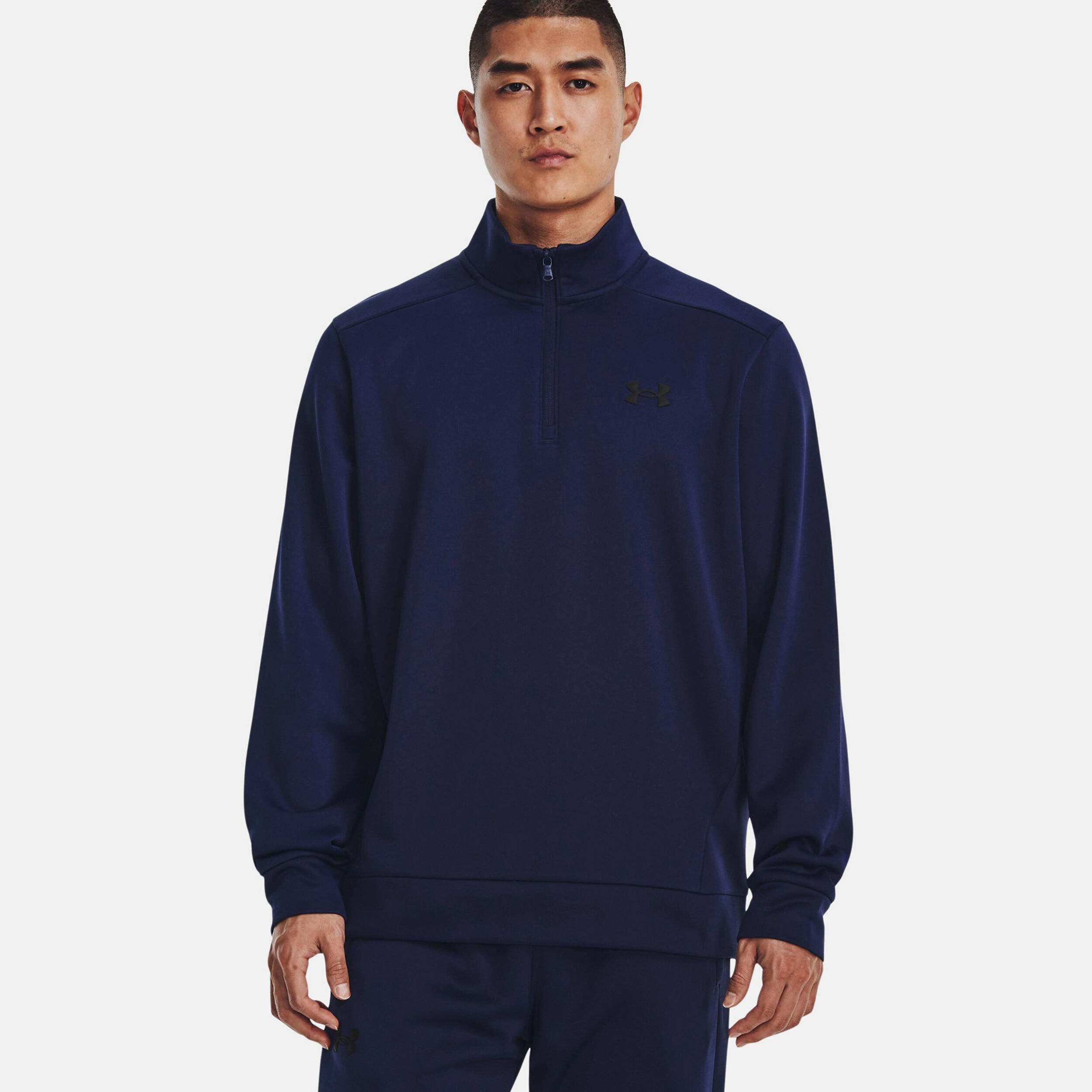 Quarter Half-Zip Longsleeve Herren - Dunkelblau