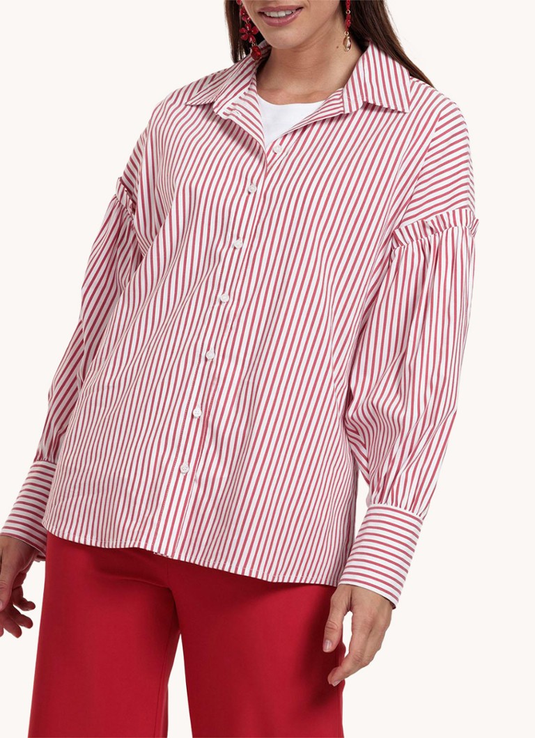 Blouse oversize Mylene de Studio Anneloes à imprimé rayé