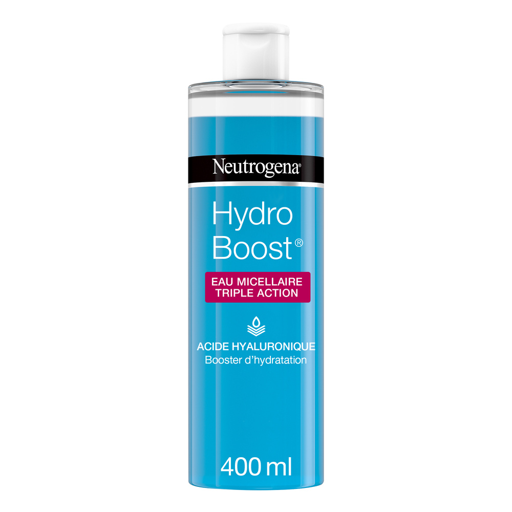 neutrogena Hydro Boost Eau Micellaire Triple Action à  l'Acide Hyaluronique, 400 ml Eau micellaire