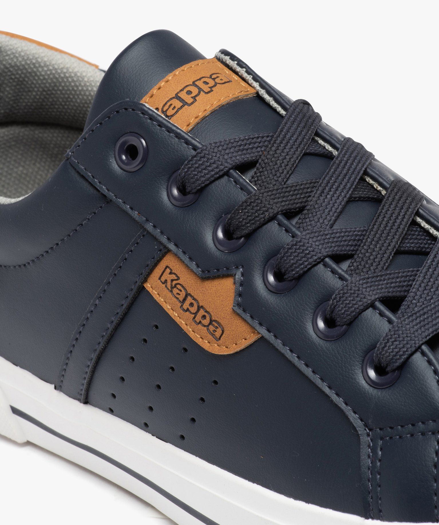 Baskets homme unies à semelle contrastée – Kappa Aris marine | GEMO