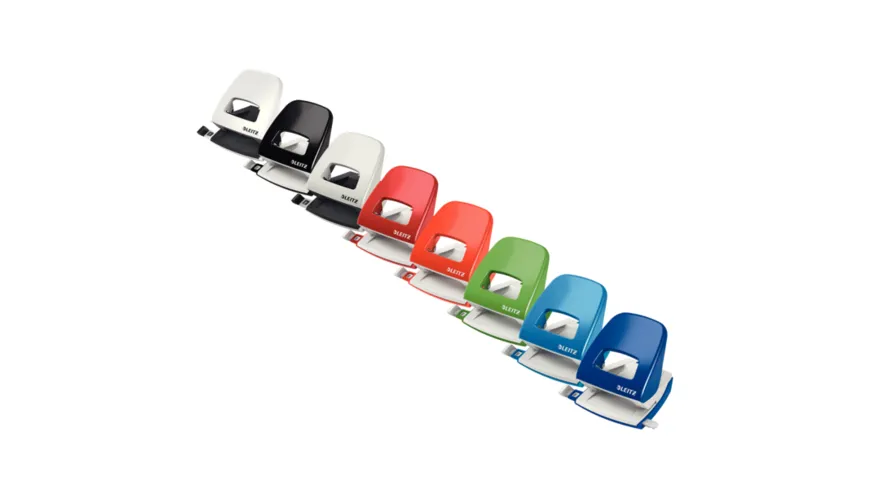 LEITZ NeXXt Bürolocher 5008, 30 Blatt, blau blau