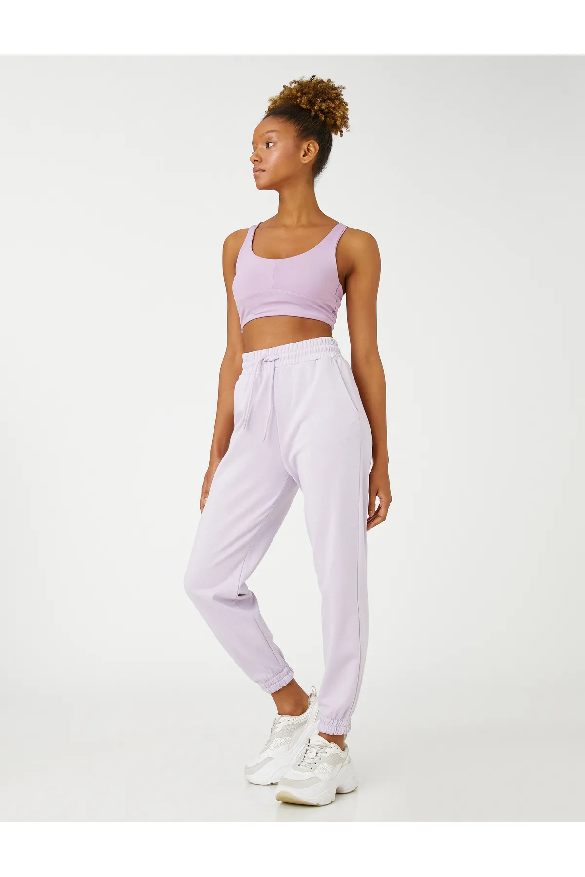 Koton  Dicke Basic-Jogger-Jogginghose mit Tasche und Bindebund