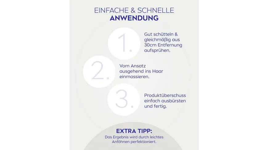 NIVEA Trockenshampoo Extra mild vegane Formel 200 ml