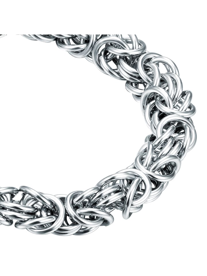 True Rebels Armband Edelstahl in silber günstig kaufen