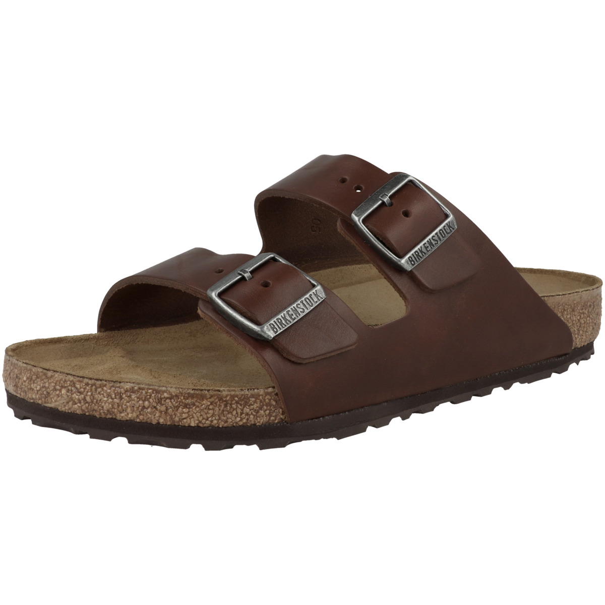 Birkenstock Arizona Naturleder Normal Sandale braun