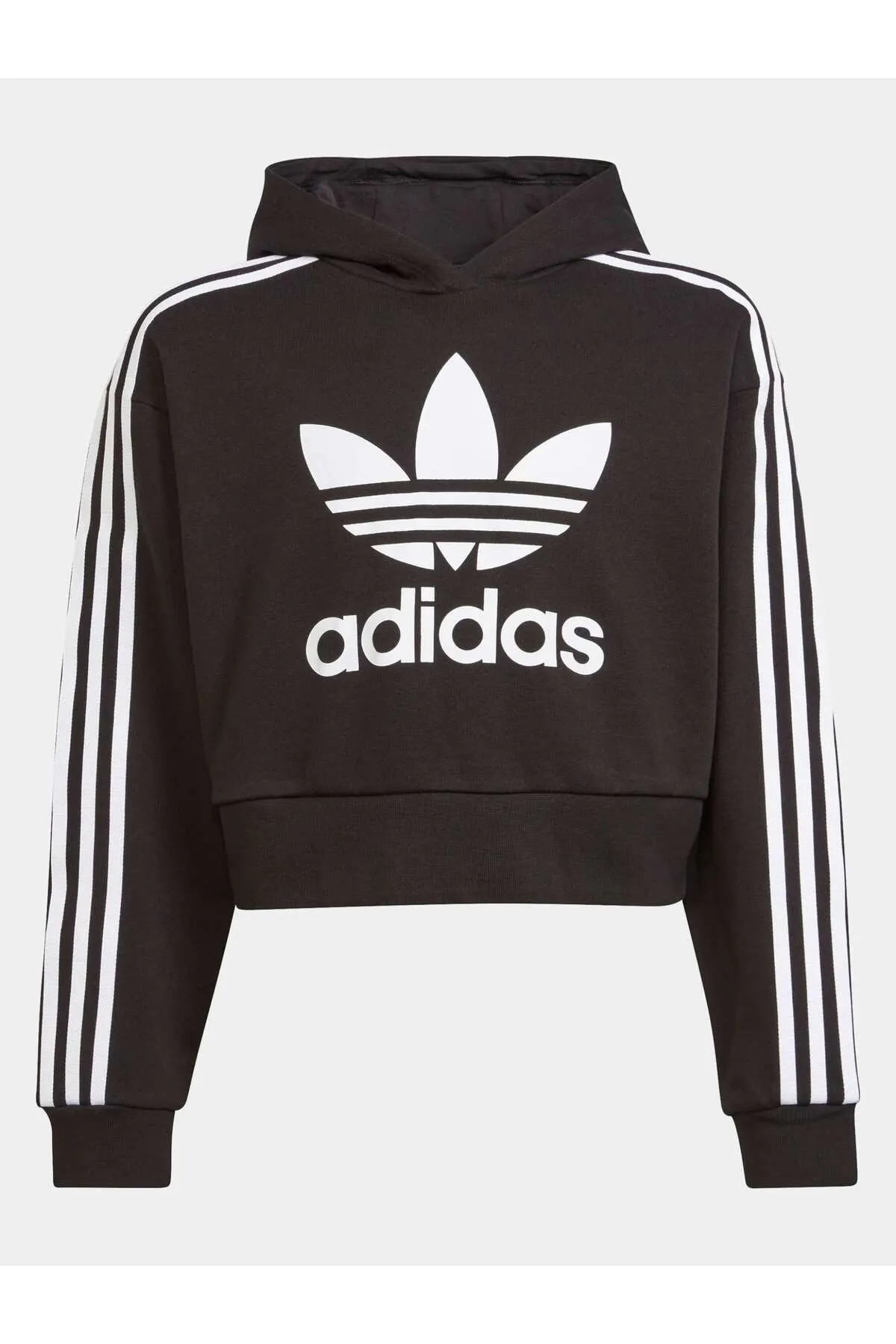 adidas  Kinder adidas Cropped Hoodie Kinder