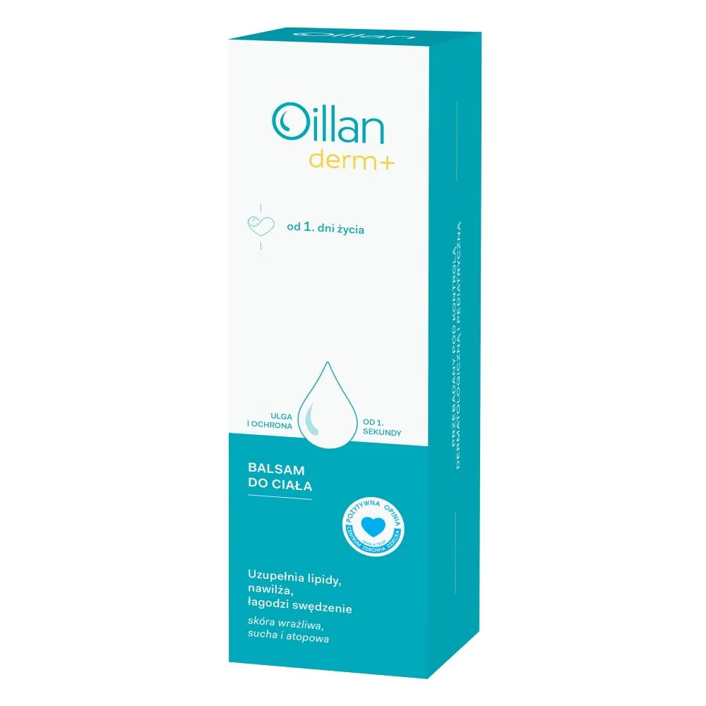 Oillan Derm+ Intensyviai drėkinamasis kūno balzamas 400 ml