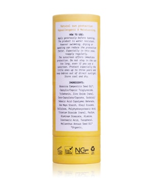 We Love THE PLANET Sun Stick Sunscreen SPF 20 Sonnencreme-50 g