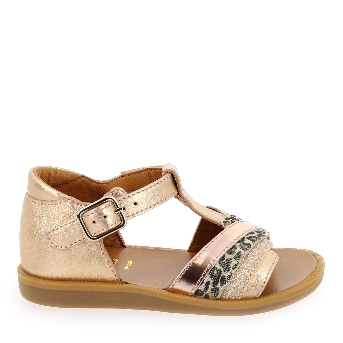Pom d'api  POPPY SLIDE - Rose Multi