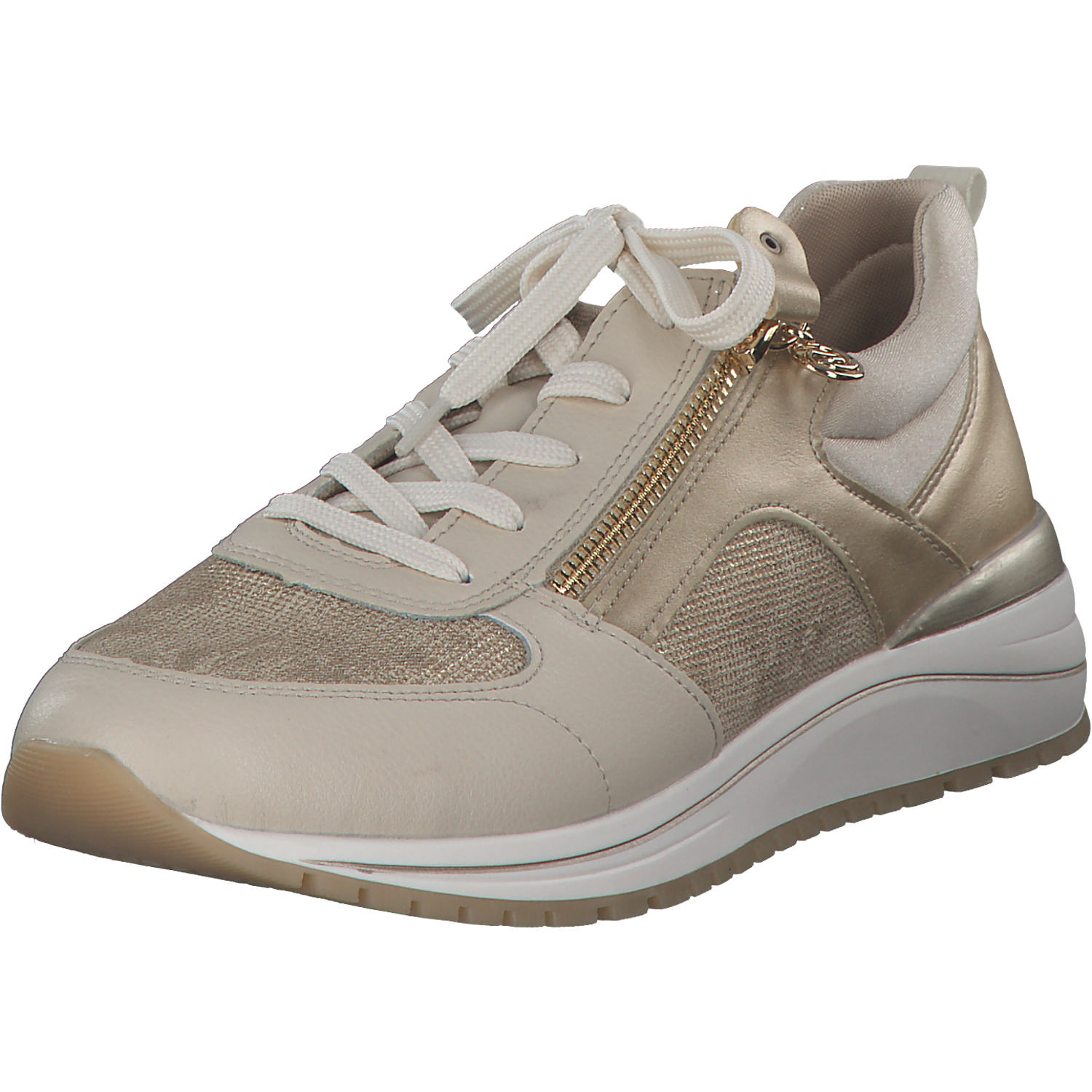 Remonte R3702, Schnürschuhe, Damen, pebble/muschel/lightgold/perlc