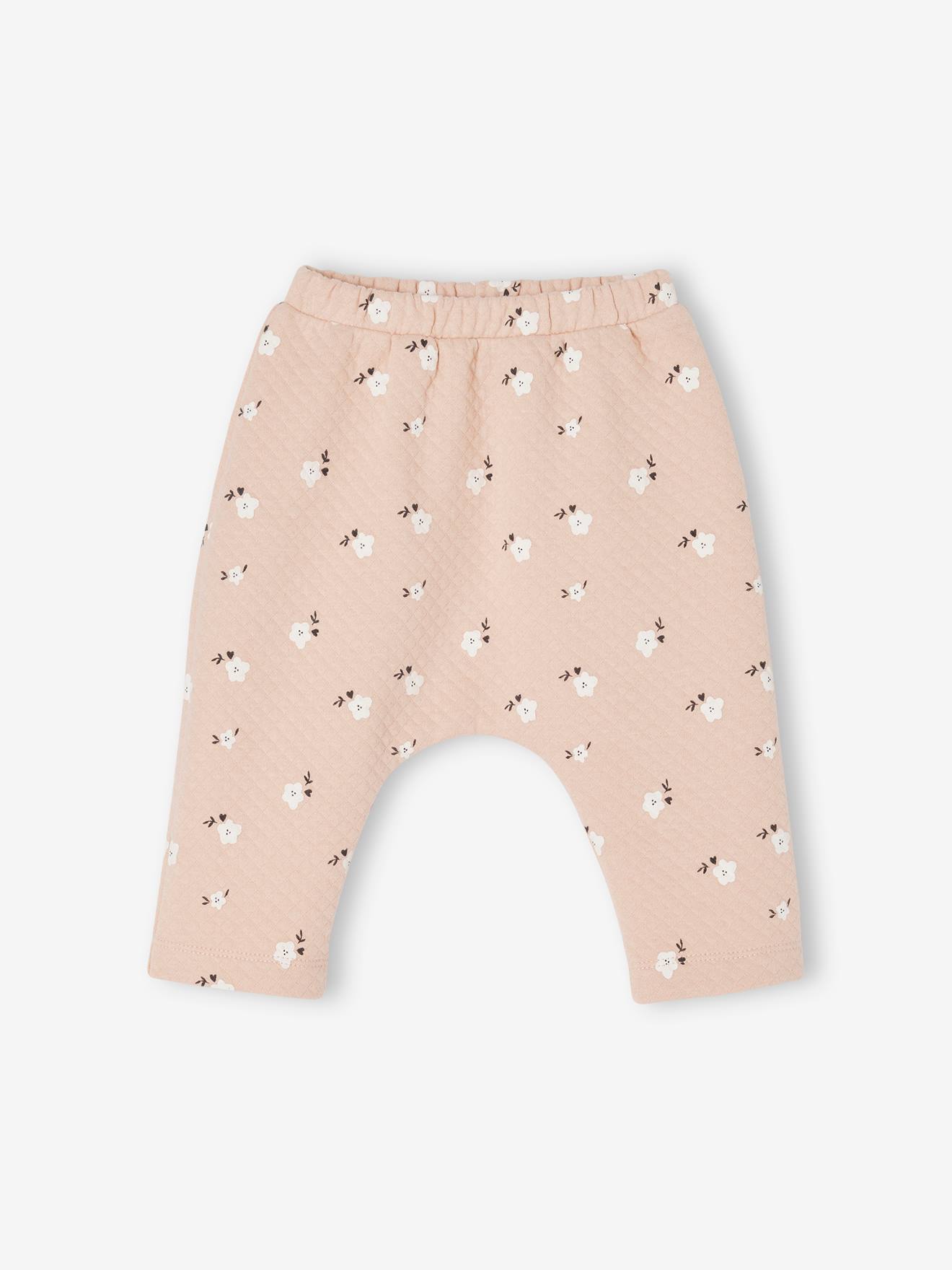 Vertbaudet Baby-Set: Sweatshirt & Hose - grau meliert