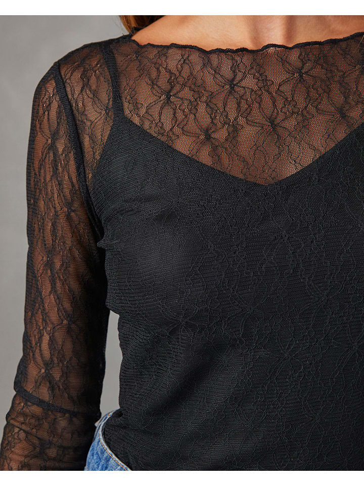 So You Bluse in Schwarz günstig kaufen