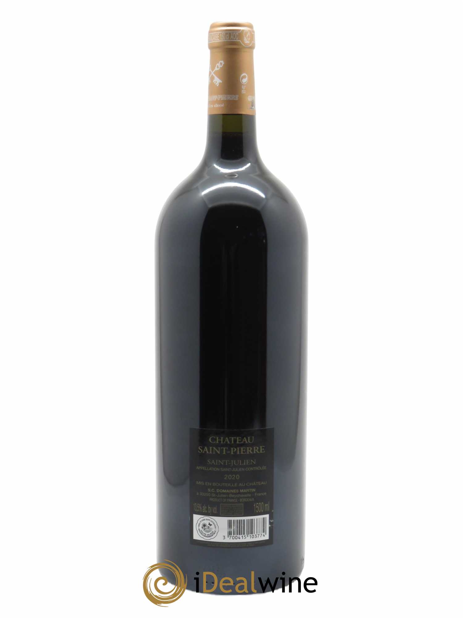 Château Saint-Pierre 4ème Grand Cru Classé (CBO à partir de 6 bts) 2020 - Lot de 1 Magnum