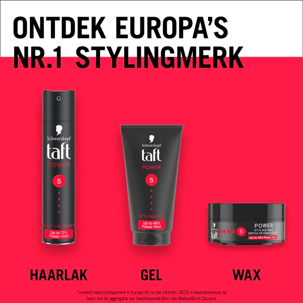 Taft Hold 5 Power Styling Wax 75ml