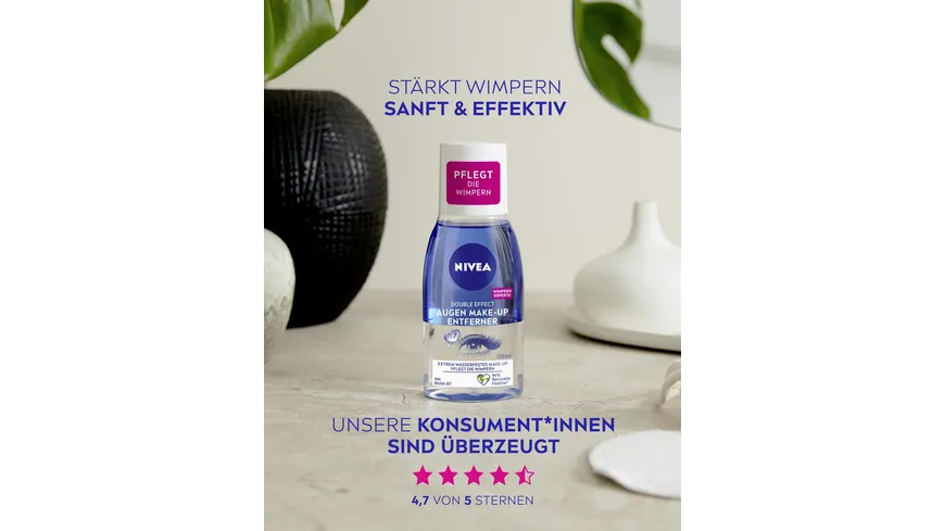 NIVEA Double Effect Augen Make-Up Entferner 125 ml