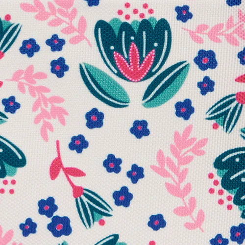 Medium front pocket Kpasse Forest pink