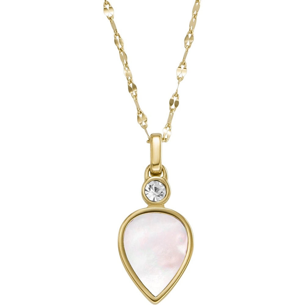 Fossil Chaînette Acier inoxydable collier