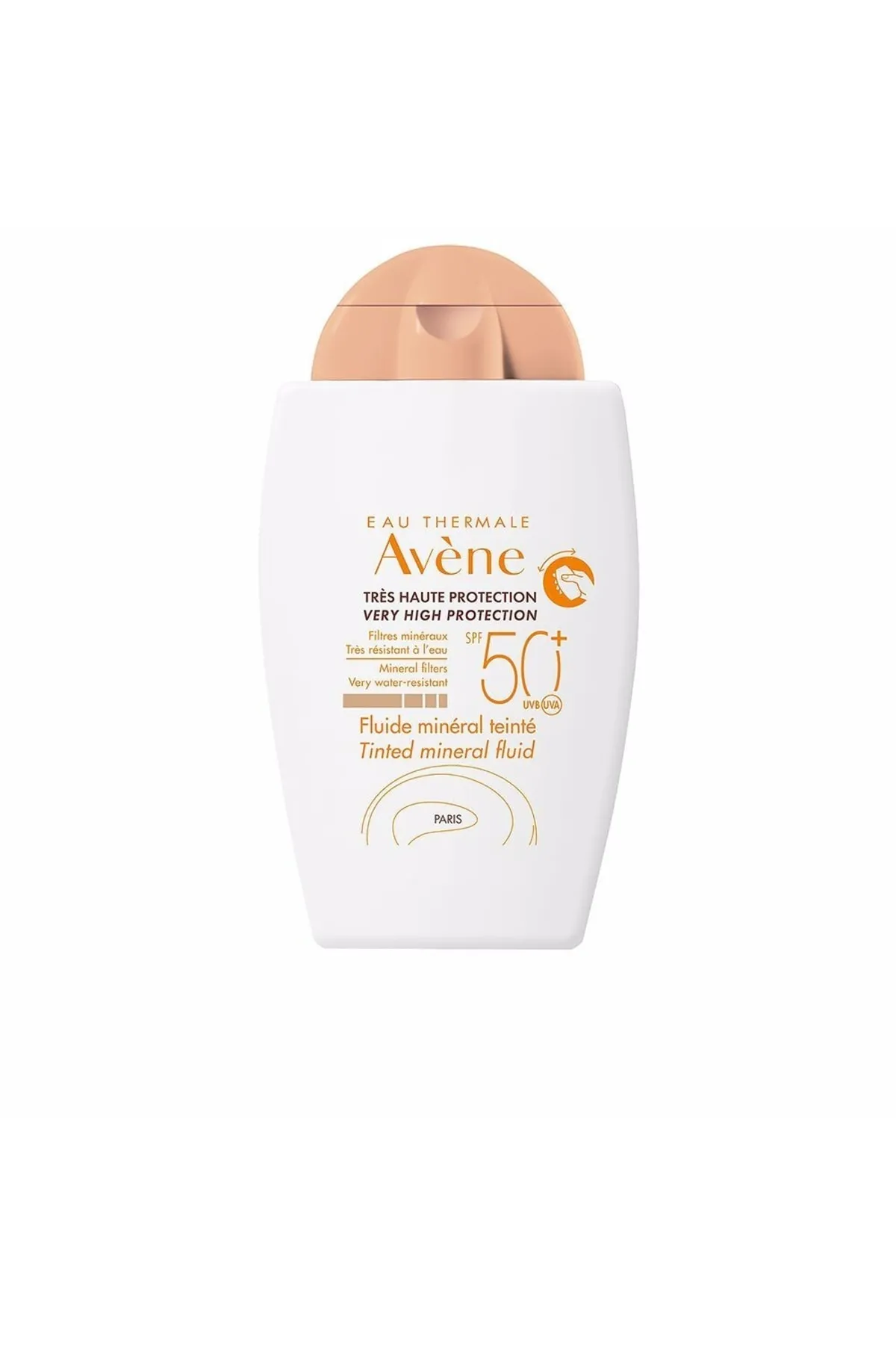 Avène  Solaire Haute Protection Fluido Mineral Color Spf50+ Avène 40 ml