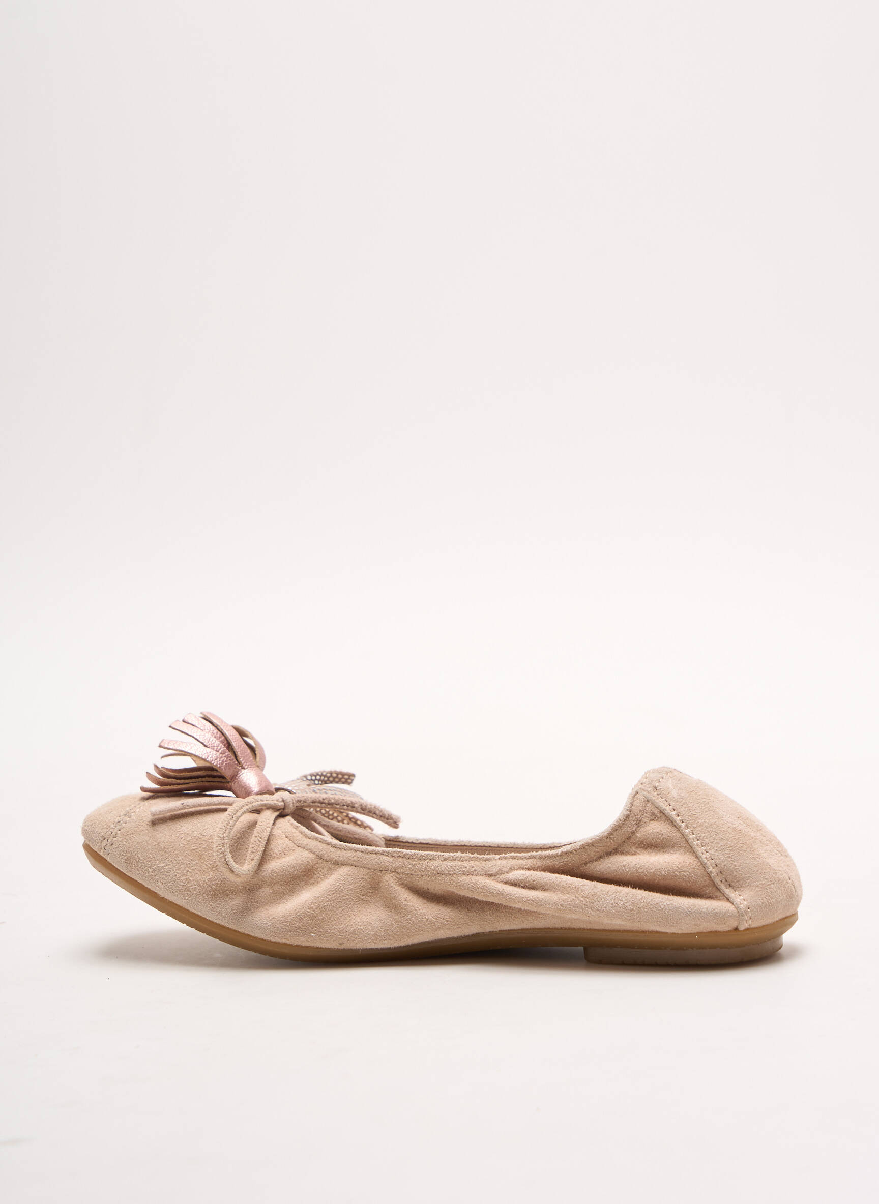 Reqins Ballerines Fille couleur beige