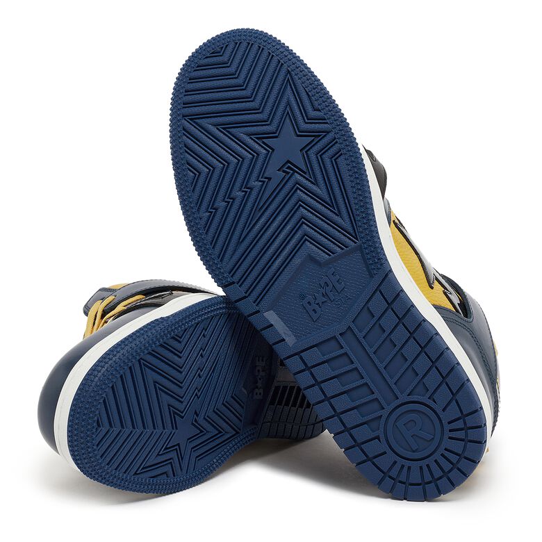 A Bathing Ape Wmns Bape Sta 93 Hi L yellow
