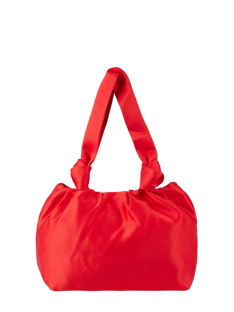 Beuteltasche aus Satin Modell 'Halo Ophelia' in rot