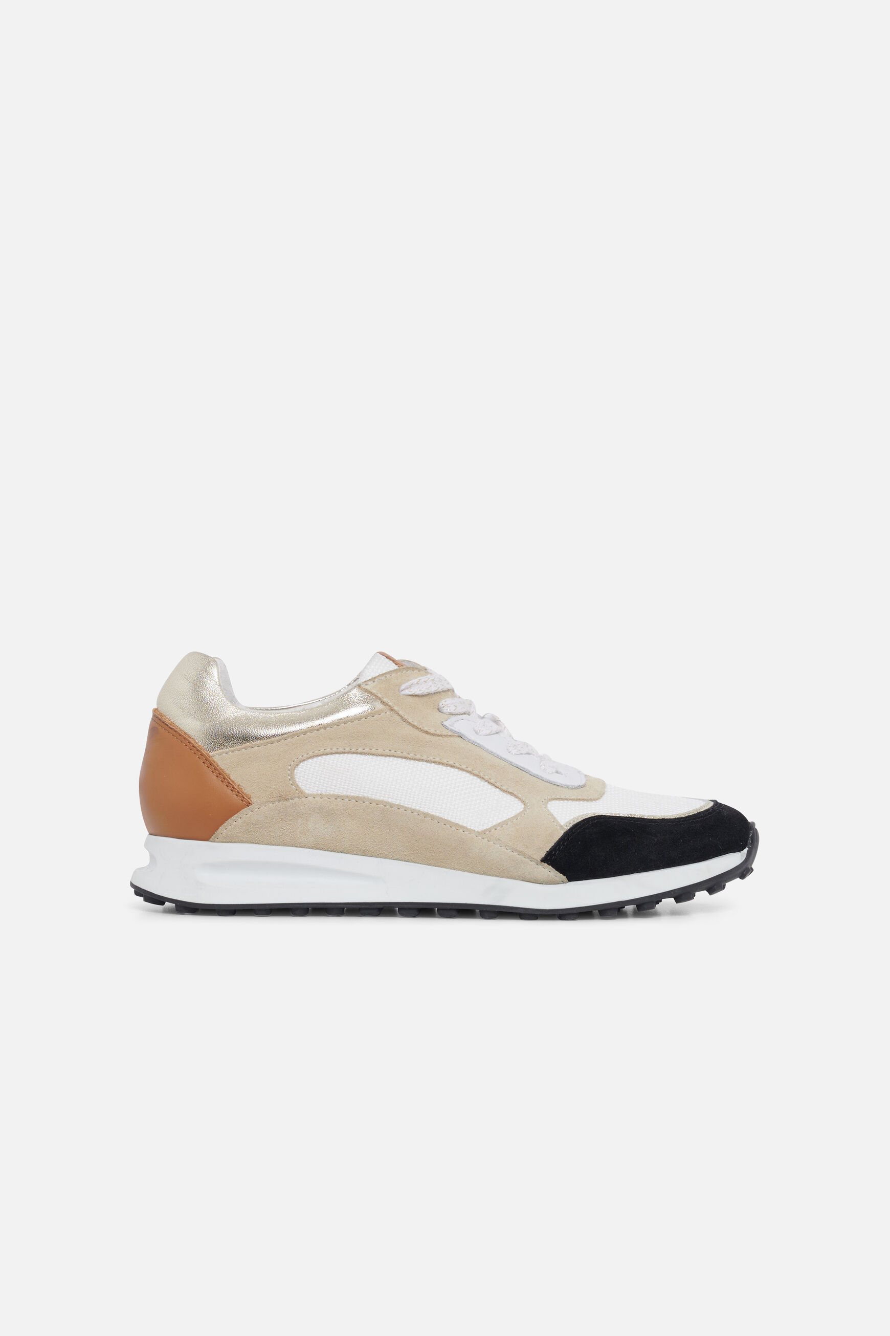 baskets julie beige femme