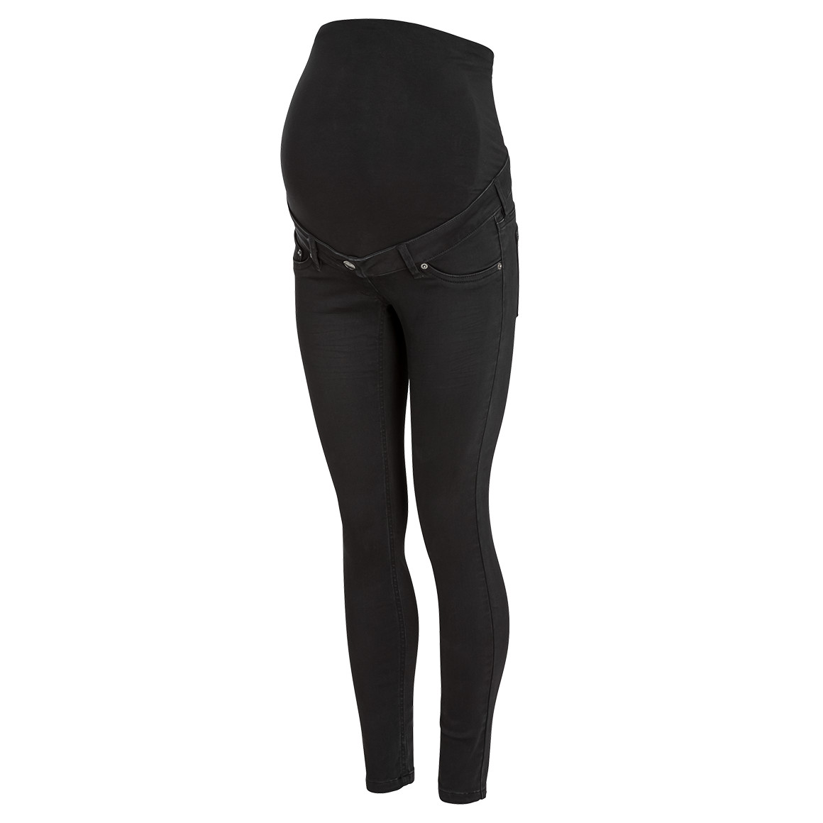 Damen Umstands-Jeggings mit breitem Bauchbund