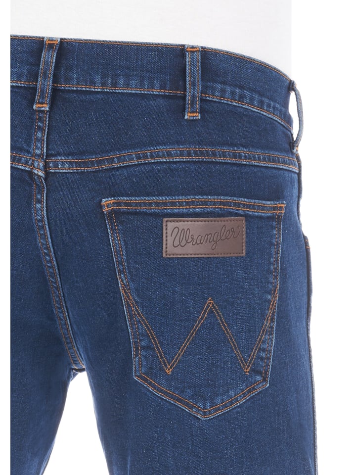 Wrangler Jeans Greensboro regular/straight in Blau günstig kaufen