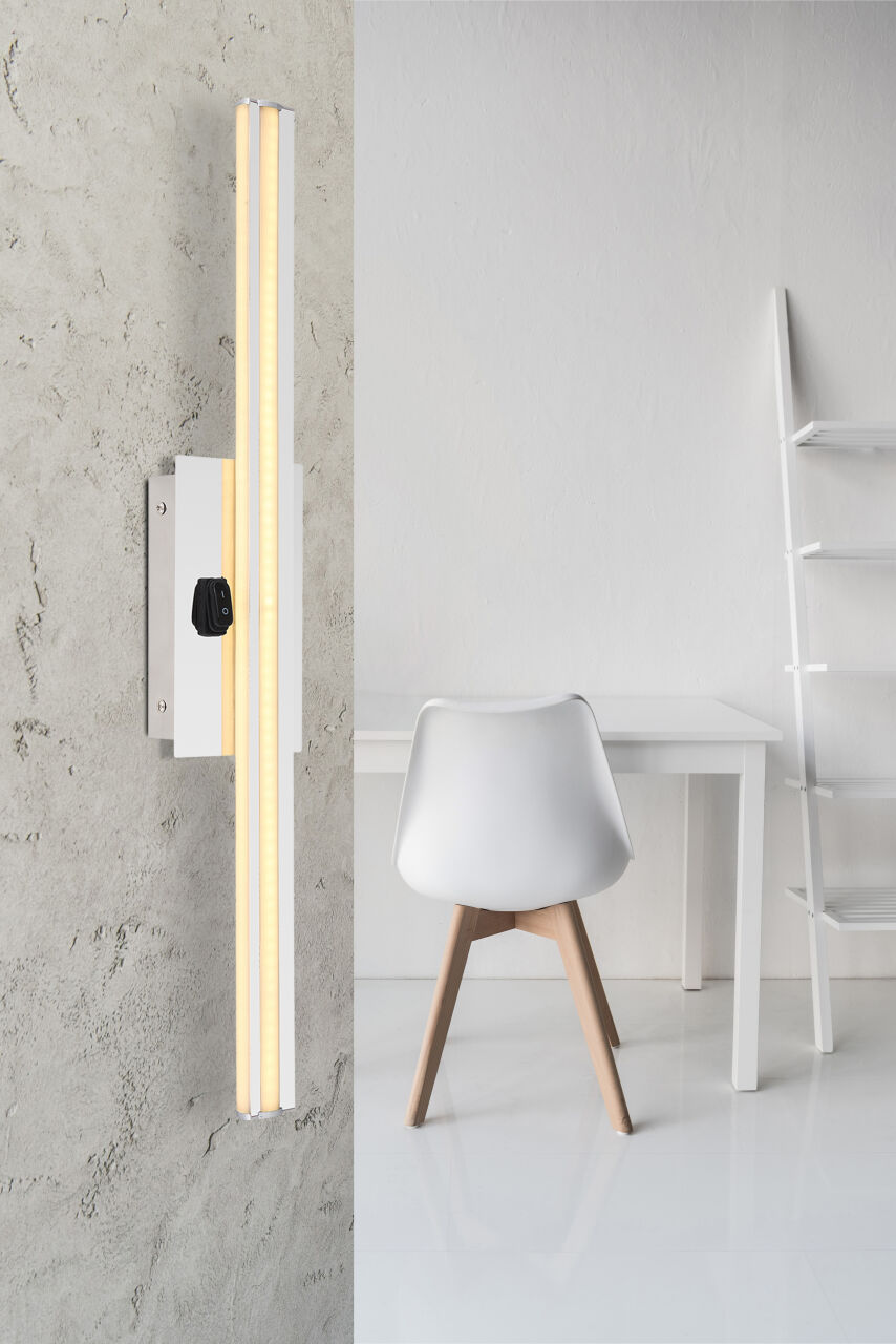 Globo Lighting - VIGGO - Wandleuchte Metall verchromt, LED