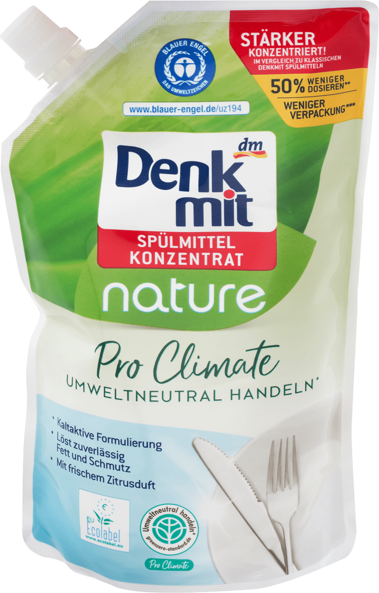 Spülmittel Konzentrat nature Pro Climate, 500 ml