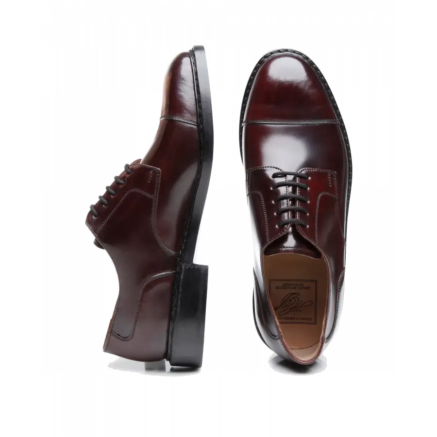 Heinrich Dinkelacker - Businessschuhe Oxford LONDON CAPTOE C Cordovan - rot