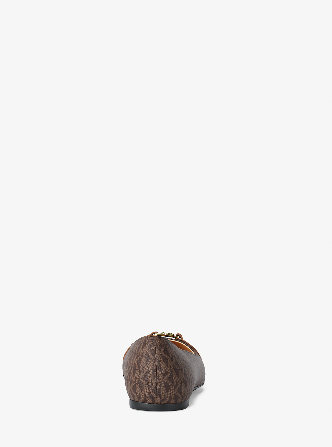 Mandy Signature Logo Moccasin - BROWN