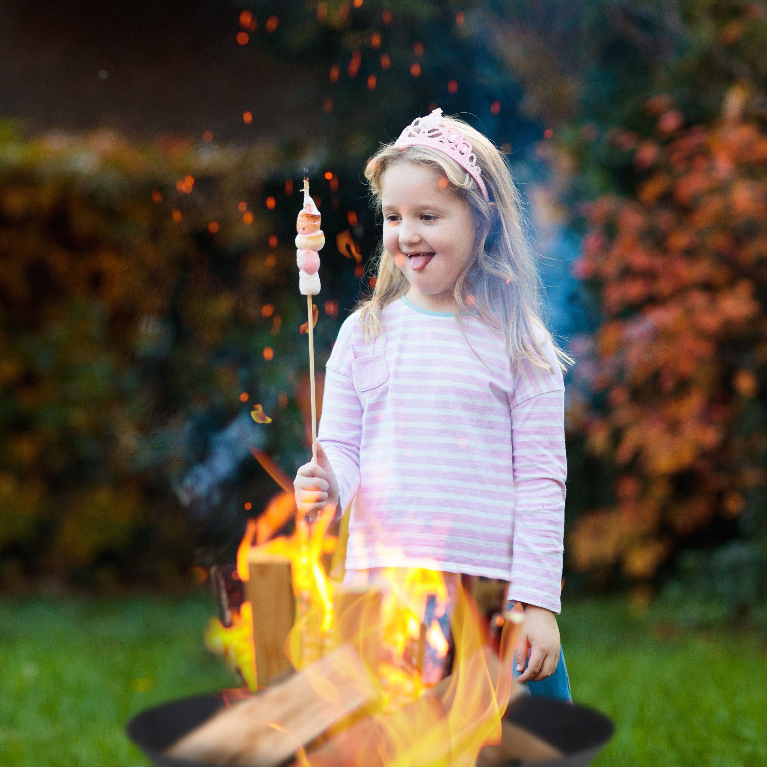 relaxdays Feuerschale Feuerschale Gusseisen