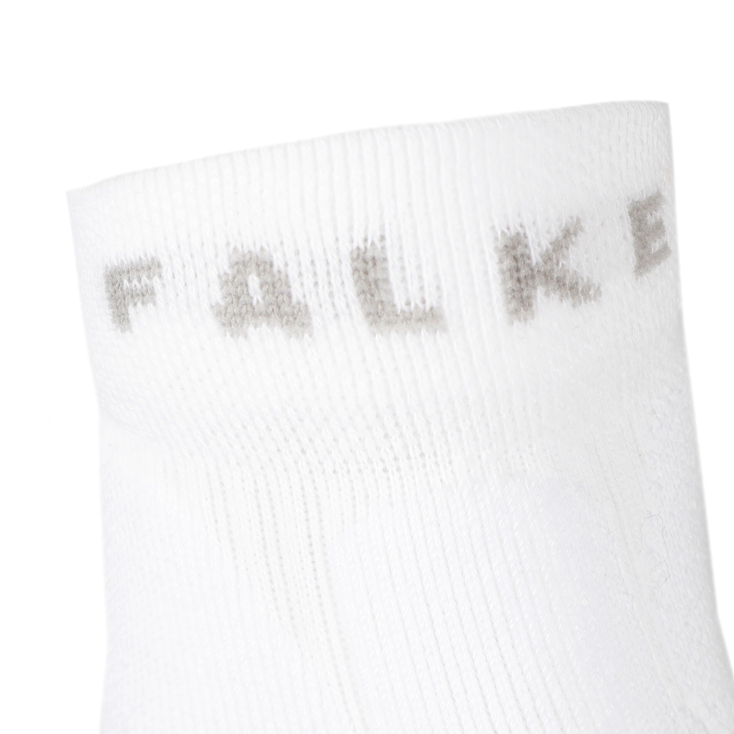 TE2 Short Sportsocken Damen - Weiß, Grau
