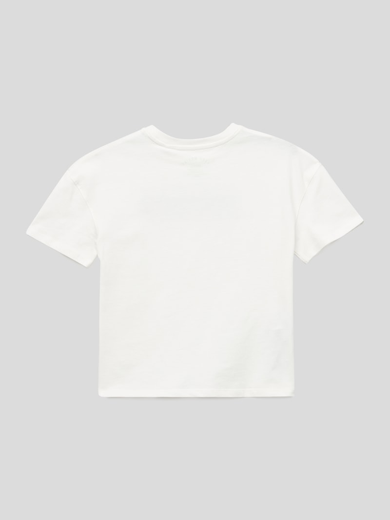 T-Shirt mit Statement-Print in offwhite