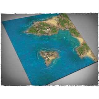 Game mat – Islands 3' x 3'
