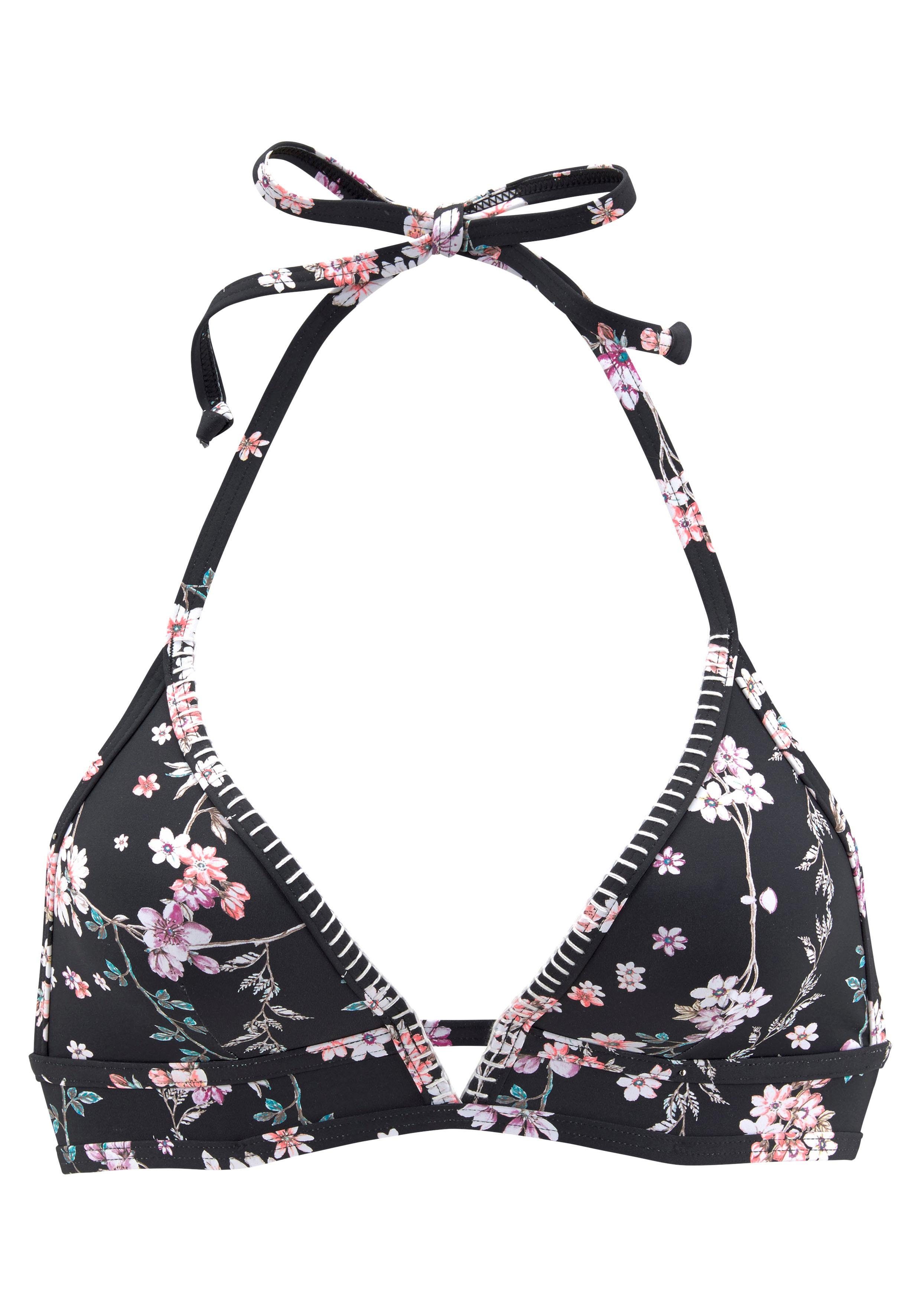 Sunseeker Triangel-Bikini-Top Ditsy, mit trendigem Print