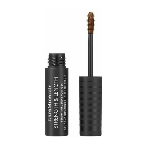 Τζελ φρυδιών BareMinerals με ορό για δύναμη και μήκος, σε χρώμα μπεζ-καφέ 5 μλ