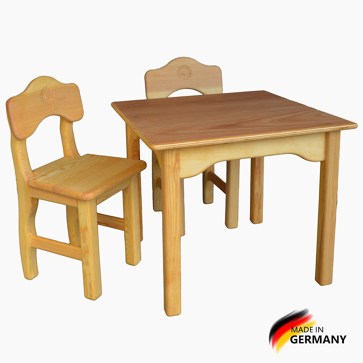 Kindertisch Klein mit 2 Stühlen