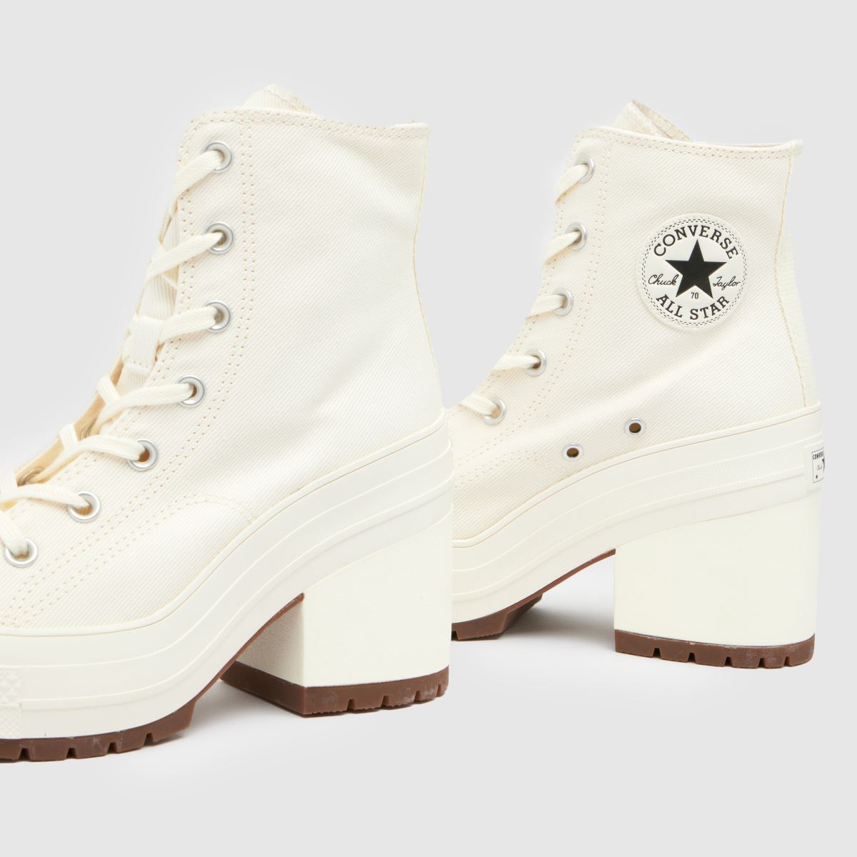 Converse Chuck 70 De Luxe Heel tornacipő fehér színben