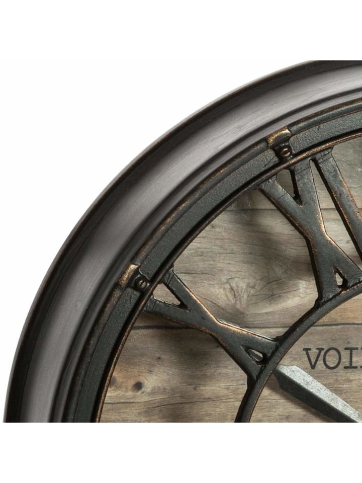 Atmosphera Créateur d'intérieur Wanduhr in braun günstig kaufen onesize