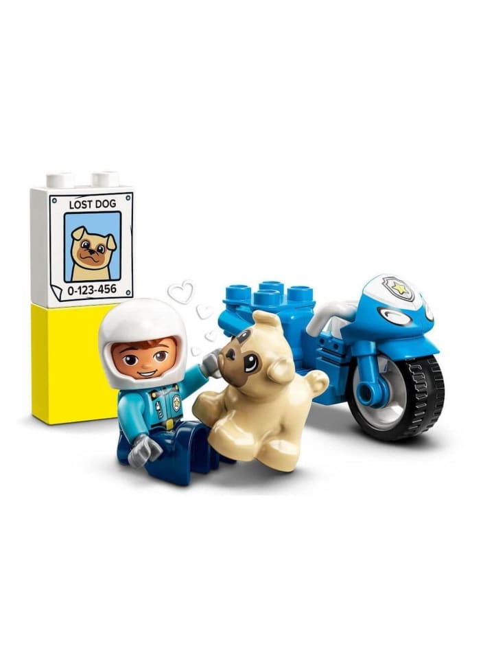 duplo LEGO® DUPLO® 10967 Polizeimotorrad in Mehrfarbig ab 2 Jahre günstig kaufen onesize