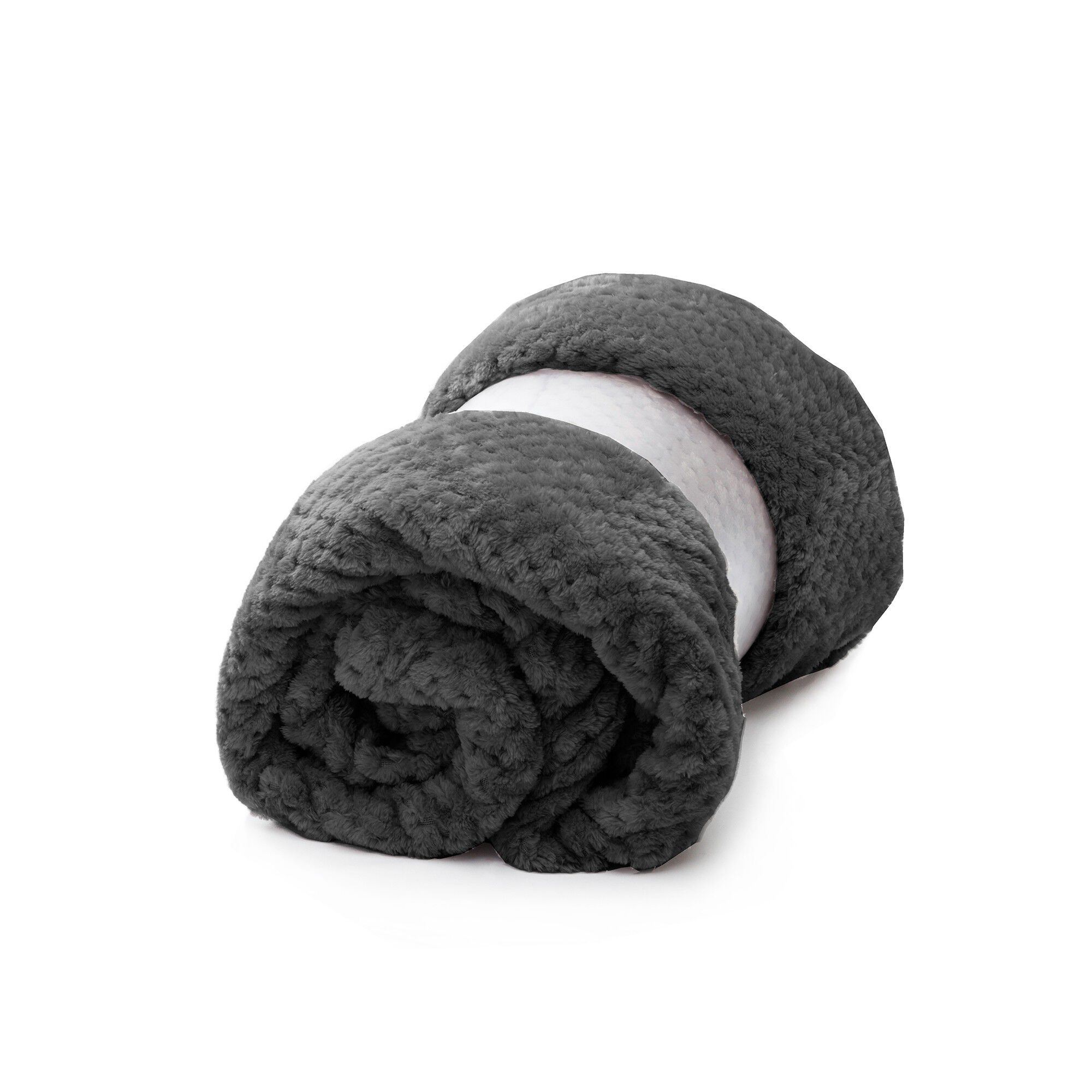 Couverture en velours effet tissé
