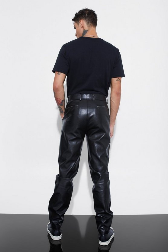 PU-Hose mit geradem Bein