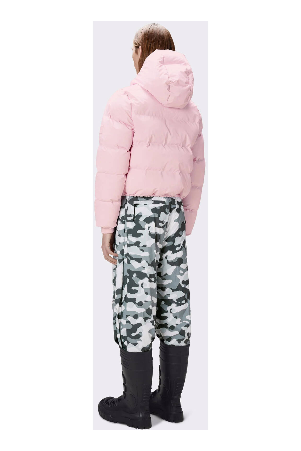 Rains Doudounes Unisexe couleur rose