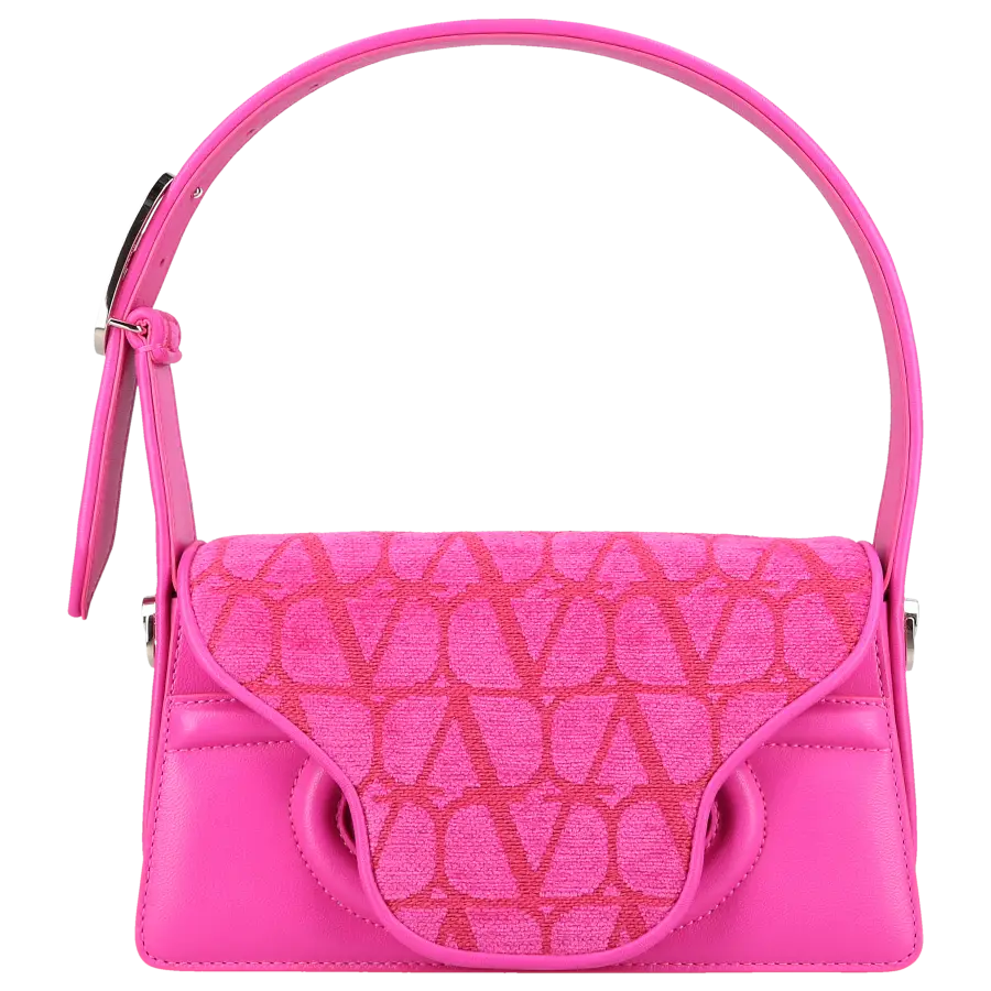 Valentino Garavani - Handtasche LA PETITE DEUXIEME Ziegenleder - pink