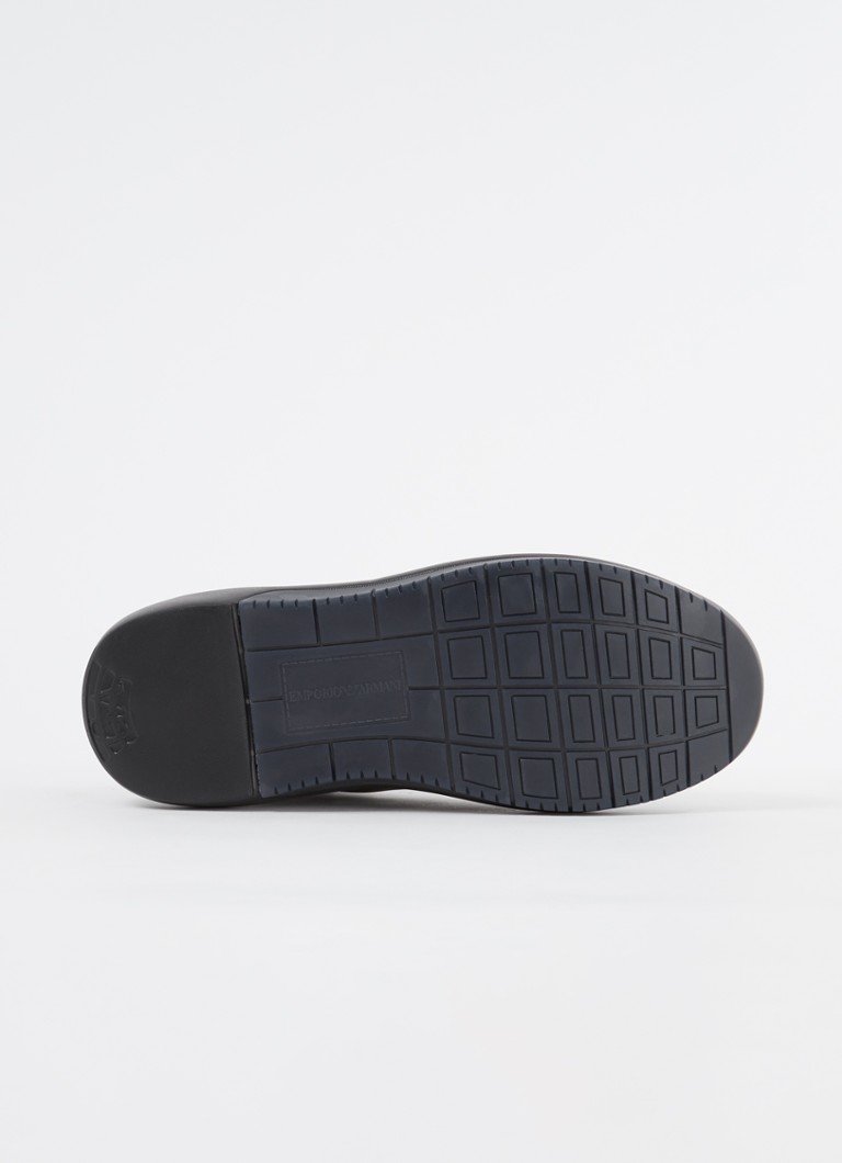 Emporio Armani Sneaker in nubuck with logo