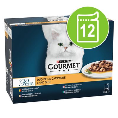Gourmet Perle Gemische Auswahl 12 x 85 g