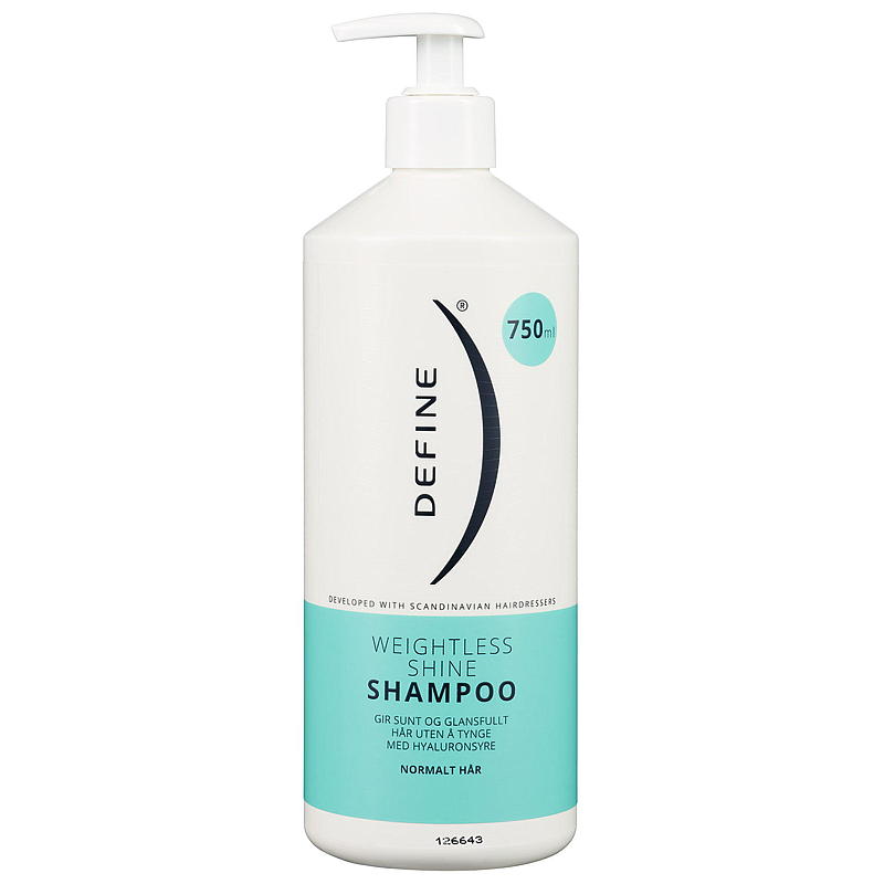 Define Define shampoo 750 ml weightless shine