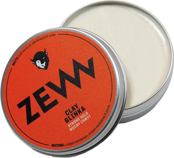 ZEW for men Clay Hemp Oil - Matt - Strong Hold Haarwachs
